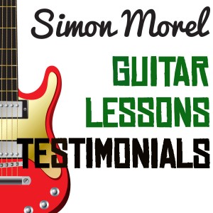 Simon Morel Guitar lesson testimonials