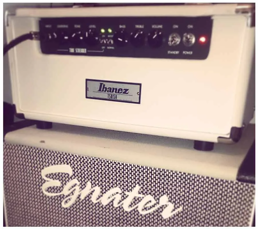 Ibanez Tube Screamer and Egnator Cabinet