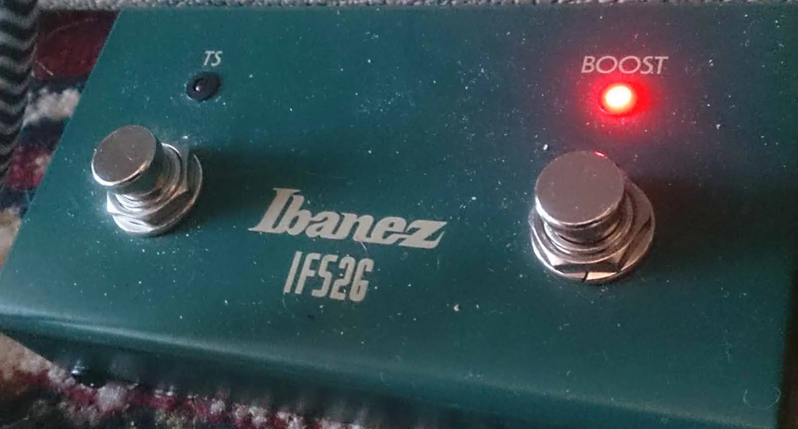 Ibanez Tube Screamer amp footswitch IFS26