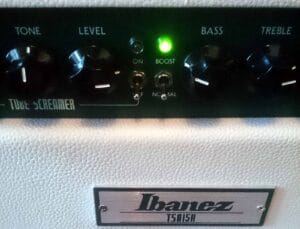 Ibanez Tube Screamer Amp TSA15 close-up